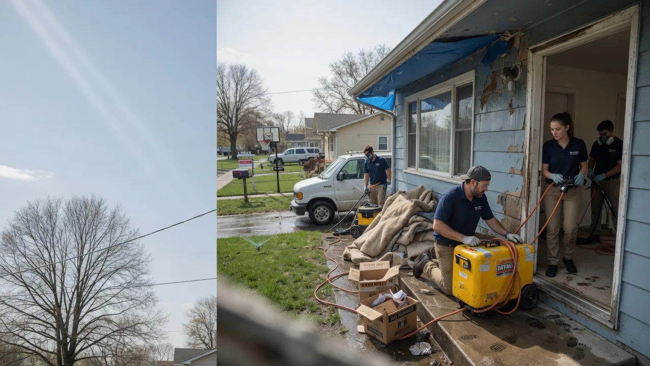 Basement Flood Cleanup in Ludlow, MA near me